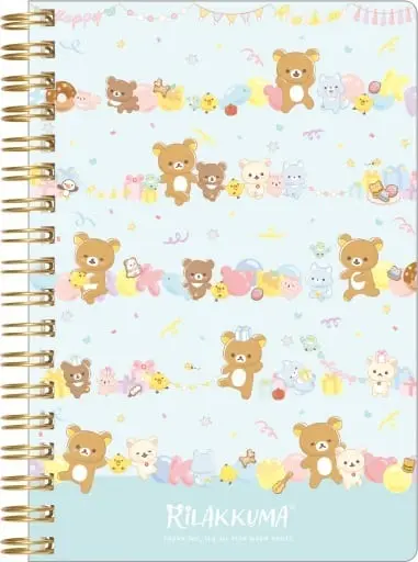 Stationery - Notebook - RILAKKUMA / Korilakkuma & Kiiroitori & Chairoikoguma & Rilakkuma