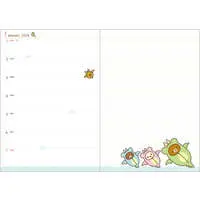 Stationery - Planner - RILAKKUMA / Korilakkuma & Kiiroitori & Chairoikoguma & Rilakkuma