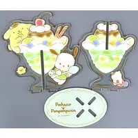 Acrylic stand - Sanrio / Pom Pom Purin & Pochacco