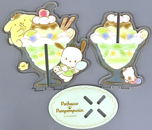 Acrylic stand - Sanrio / Pom Pom Purin & Pochacco