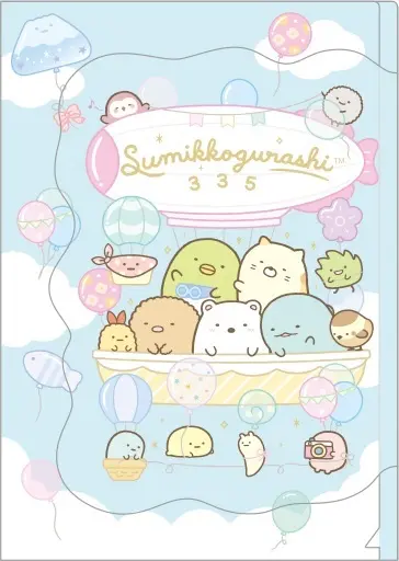 Stationery - Plastic Folder (Clear File) - Sumikko Gurashi