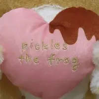 Plush - pickles the frog