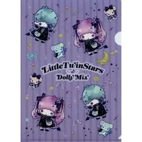 Stationery - Plastic Folder (Clear File) - Sanrio characters / Little Twin Stars