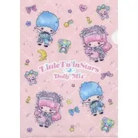 Stationery - Plastic Folder (Clear File) - Sanrio characters / Little Twin Stars