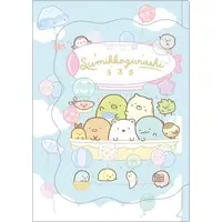 Stationery - Plastic Folder (Clear File) - Sumikko Gurashi