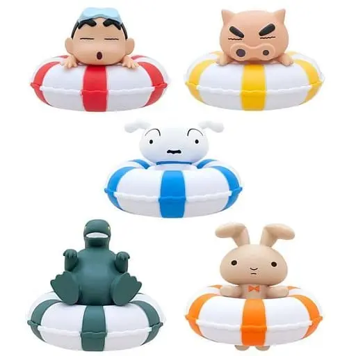 Trading Figure - Crayon Shin-chan / Nene's stuffed bunny & Buriburizaemon & Shirimarudashi