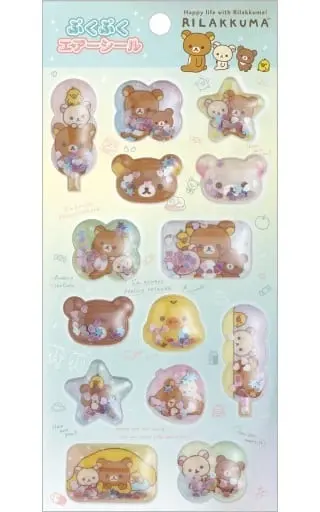 Stickers - RILAKKUMA / Korilakkuma & Kiiroitori & Chairoikoguma & Rilakkuma