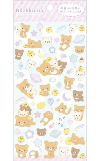 Stickers - RILAKKUMA / Korilakkuma & Kiiroitori & Rilakkuma
