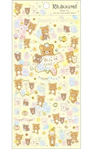 Rilakkuma Smile Happy For You - RILAKKUMA / Korilakkuma & Kiiroitori & Rilakkuma