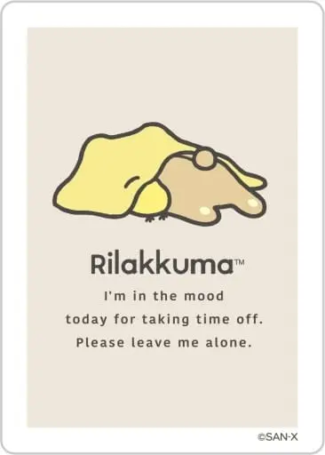 Stickers - RILAKKUMA / Kiiroitori & Rilakkuma