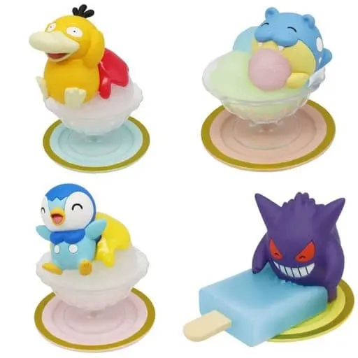 Yummy! Sweets mascot - Pokémon / Piplup (Pochama) & Spheal & Psyduck & Gengar
