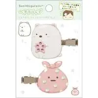 Hair Clip - Accessory - Sumikko Gurashi / Furoshiki & Shirokuma