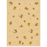 Stationery - Plastic Folder (Clear File) - RILAKKUMA / Korilakkuma & Kiiroitori & Chairoikoguma & Rilakkuma