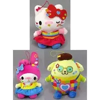 Plush - Sanrio characters / My Melody & Hello Kitty & Pom Pom Purin