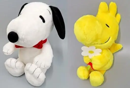 Plush - PEANUTS / Snoopy & Woodstock