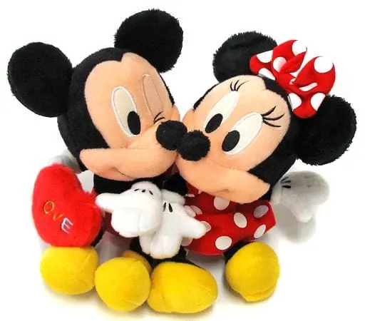 Plush - Disney / Minnie Mouse & Mickey Mouse