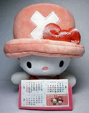 Calendar - Plush - ONE PIECE / Hello Kitty