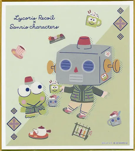 Illustration Panel - Lycoris Recoil / Kero Kero Keroppi