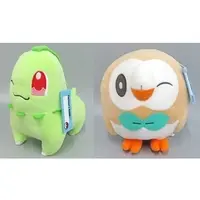 Plush - Pokémon / Rowlet & Chikorita