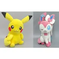 Plush - Pokémon / Sylveon & Pikachu