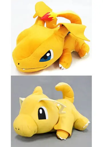 Plush - Pokémon / Charizard & Dragonite