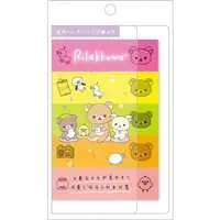 Stationery - Sticky Note - RILAKKUMA / Korilakkuma & Kiiroitori & Chairoikoguma & Rilakkuma