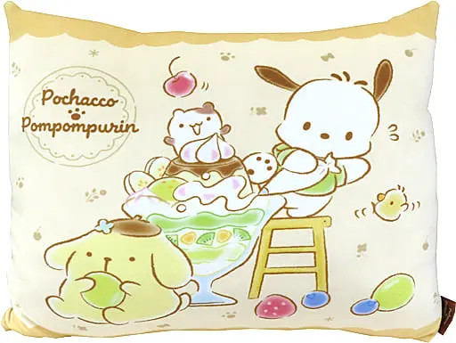 Cushion - Sanrio / Pom Pom Purin & Pochacco