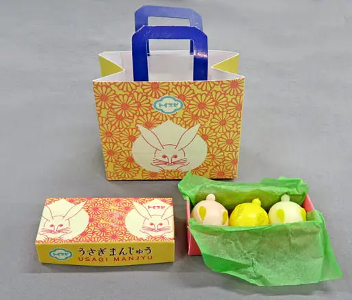 Trading Figure - Omiyage manju mascot with a paper bag!