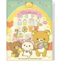 Stationery - Plastic Folder (Clear File) - RILAKKUMA / Rilakkuma