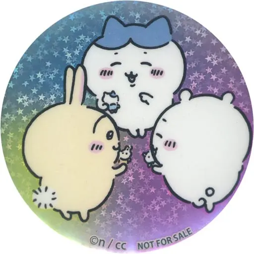 Badge - Chiikawa / Chiikawa & Usagi & Hachiware