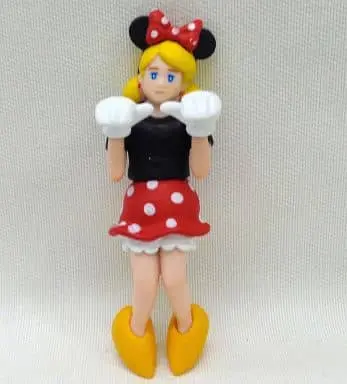 Trading Figure - Funassyi / Minnie Mouse & Hello Kitty