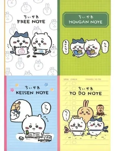 Stationery - Notebook - Chiikawa / Chiikawa & Usagi & Hachiware & Kuri-Manjuu