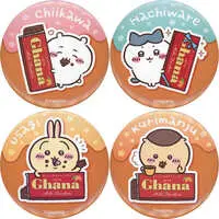 Badge - Chiikawa / Usagi & Hachiware & Kuri-Manjuu