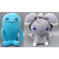 Plush - Pokémon / Espurr (Nyasper) & Wobbuffet