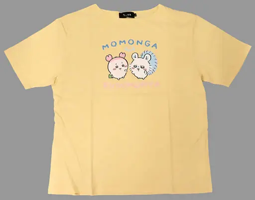 Clothes - T-shirts - Chiikawa / Momonga & Used Bookstore (Kani-chan) Size-XL