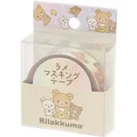 Stickers - Masking Tape - RILAKKUMA / Korilakkuma & Kiiroitori & Chairoikoguma & Rilakkuma