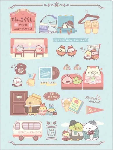 Stationery - Plastic Folder (Clear File) - Sumikko Gurashi