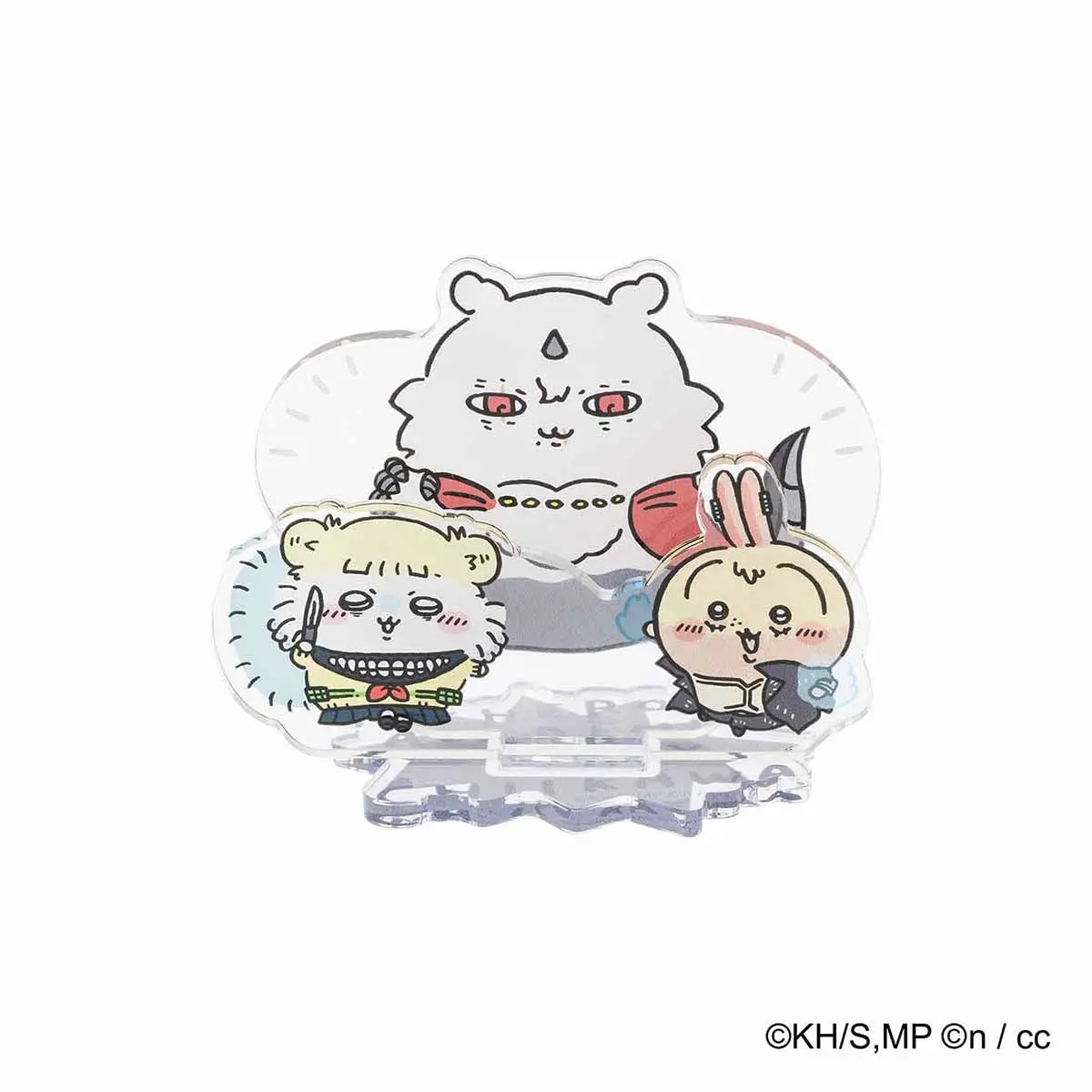 Acrylic stand - Chiikawa / Usagi & Momonga & Anoko