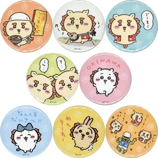 Badge - Chiikawa / Chiikawa & Usagi & Hachiware & Shisa