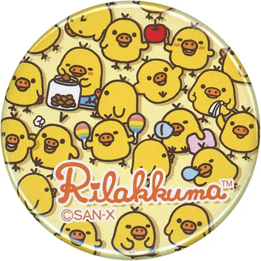 Badge - RILAKKUMA / Kiiroitori