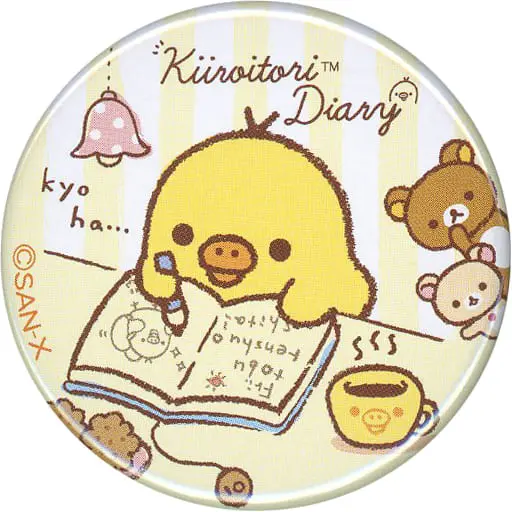 Badge - RILAKKUMA / Kiiroitori