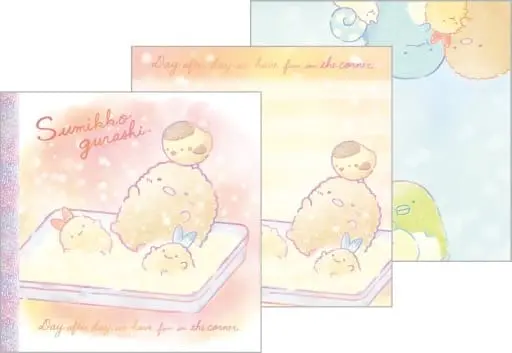 Stationery - Sumikko Gurashi / Aji Furai no Shippo & Suzume & Ebifurai no Shippo (Nulpi Chan) & Tonkatsu (Capucine)