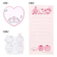 Stationery - Sticky Note - Chiikawa / Chiikawa & Usagi & Hachiware & Kuri-Manjuu