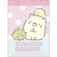 Plush - Memo Pad - Accessory case - Sumikko Gurashi / Neko (Gattinosh)