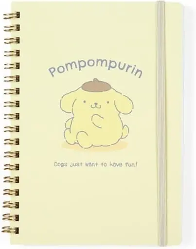 Plush - Notebook - Sanrio characters / Pom Pom Purin
