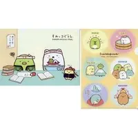 Stationery - Plastic Folder (Clear File) - Sumikko Gurashi