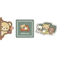 Stickers - RILAKKUMA / Korilakkuma & Kiiroitori & Chairoikoguma & Rilakkuma