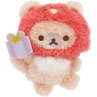 Plush - Badge - RILAKKUMA / Rilakkuma & Sakura no Korisu