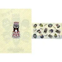 Case - Stationery - Plastic Folder (Clear File) - Sanrio characters / BAD BADTZ-MARU