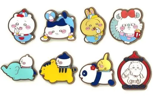 Badge - Chiikawa / Chiikawa & Usagi & Hachiware & Momonga